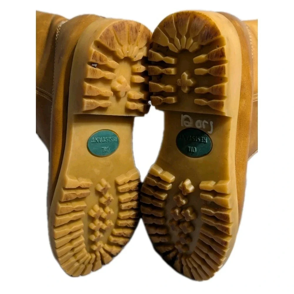 Northwestern Trading Co 2182 Insulated Waterproof Leather Work Boots‎ Tan Sz 7